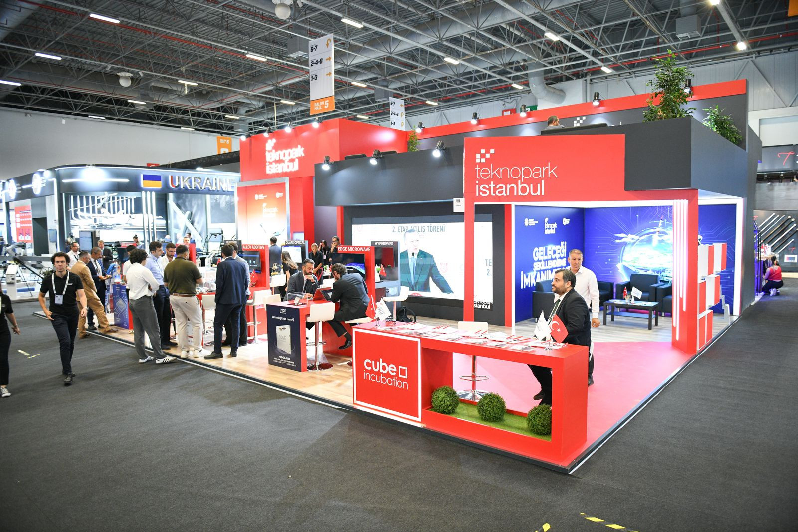 Teknopark Istanbul stood out with its high-tech products on the first day of IDEF 2025